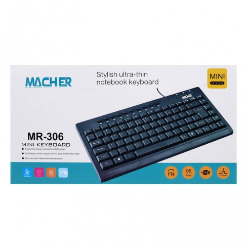 کیبورد مینی(Mini) مچر (Macher) مدل MR-306 عمده