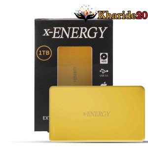 فروش عمده هارد اکسترنال اورجینال X-Energy با ظرفیت 1 ترابایت Gold Drive (USB 3.0) با پایین ترین قیمت