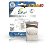 قیمت خرید فلش مموری VICCO MAN  ظرفیت 64 گیگابایت مدل VC 370s USB 3.0