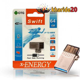 فلش مموری 64گیگ x-ENERGY Swift  USB3 & OTG