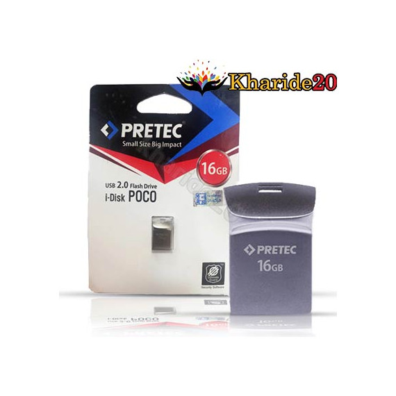 خرید عمده فلش مموری 16 گیگ PRETEC مدل POCO i-Disk