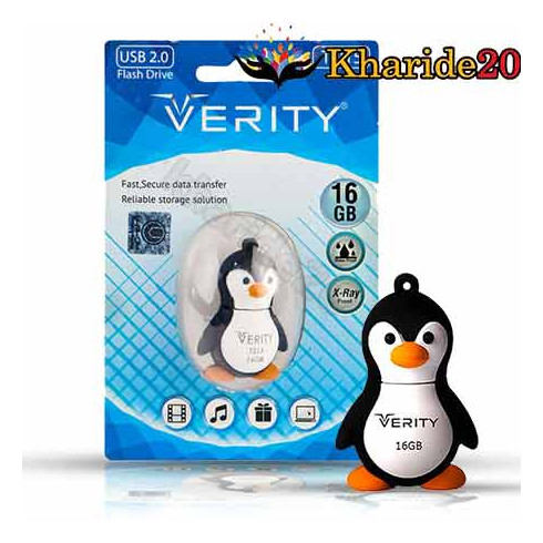قیمت خرید فلش مموری عروسکی 16GB T215 وریتی FLASH MEMORY TOY