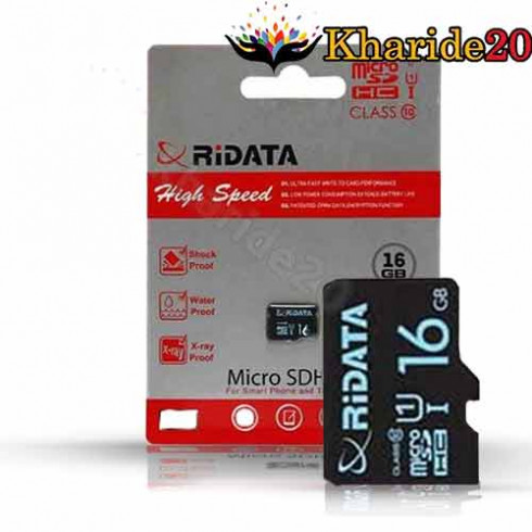 قیمت عمده رم میکرو RIDATA سرعت 70MB/s ظرفیت 16GB