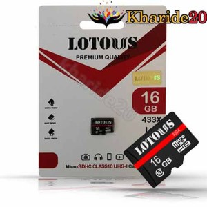 عمده فروشی رم میکرو 16 گیگ Lotus 433X کلاس10
