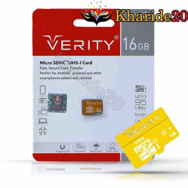 رم میکرو 16گیگابایت کارتی Verity 65MB/s Ultra بدون خشاب