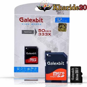 رم میکرو تک رنگ پکدار Galexbit MICRO SD 32GB