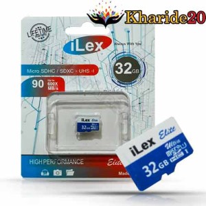 قیمت کارت حافظه میکرو اس دی ilex ظرفیت 32GB سرعت 600X