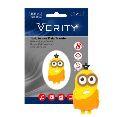 فلش مموری عروسکی8GB T210 VERITY