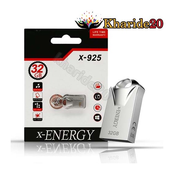 ارزانترین قیمت خرید فلش مموری X-ENERGY X-925 32GB