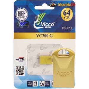 ارزانترین قیمت فلش 64 گیگ VICCO VC200G زیر قیمت بازار | خرید 20