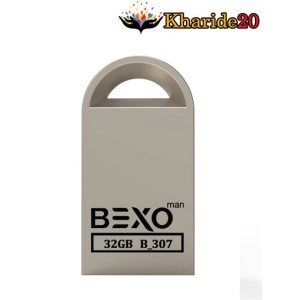 ارزانترین قیمت فلش 32گیگ بکسو بدنه فلزی مدل       خرید عمده همکاری BEXO  B-307
