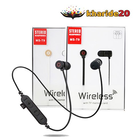 قیمت هندزفری بلوتوثی Stereo مدل MS-T9 رم خور اورجینال