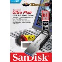 خریدعمده فلش سرعت بالای USB3.  SANDISK FLAIR    64GB