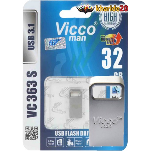قیمت فروش عمده فلش 32 گیگ 1.viccoman vc363s usb3 سرعت بالا