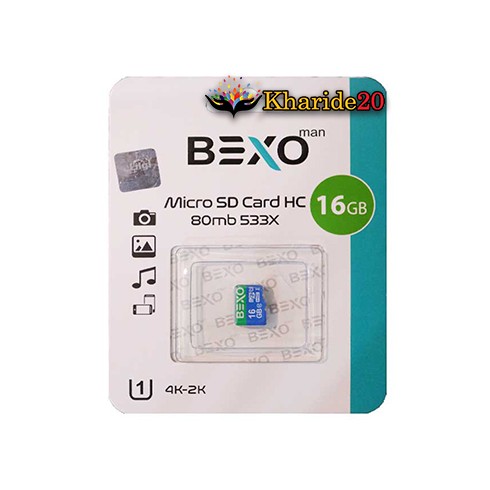 قیمت عمده رم میکرو 16گیگ بکسو (BEXO) 533X 80MB با گارانتی شرکتی آواتک