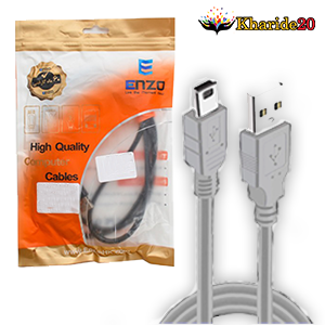 قیمت عمده کابل USB به MINI USB 5P V3 برند ENZO طول 1.5 متری