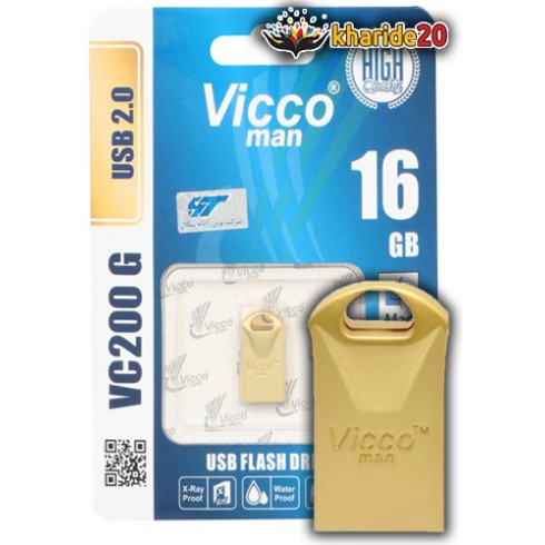 فیمت عمده فلش مموری VICCO MAN VC200G 16GB | خرید 20