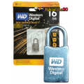 فلش مموری 16 گیگ WESTERN DIGITAL مدل LOCK SILVER (گارانتی مادام العمر)