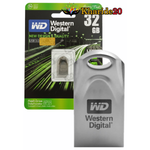 فلش مموری 32 گیگ WESTERN DIGITAL USB3.0 مدل LAMARY (گارانتی مادام العمر)