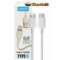 قیمت کابل فست شارژ 6A TYPE-C مدل JOYROOM