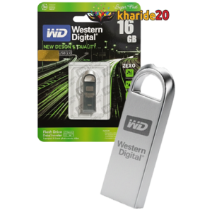 فلش مموری 16 گیگ WESTERN DIGITAL مدل ZEXO SILVER (گارانتی مادام العمر)