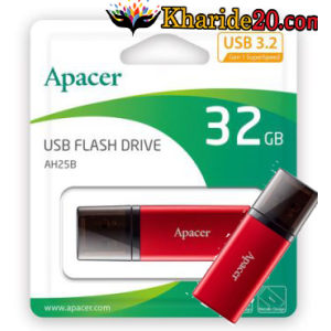 فلش 32گیگ Apacer AH25B RED USB3.2