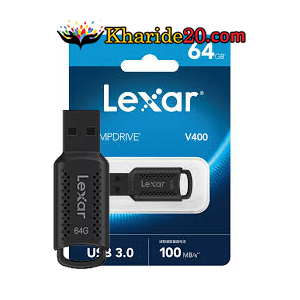 فلش 64 گیگ LEXAR مدل V400 USB3.0