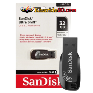 فلش Sandisk Ultra Shift  USB 3.0 32 GB