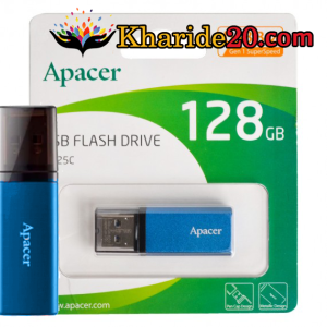 فلش 128 گیگ Apacer AH25C BLUE USB3.2