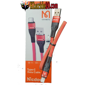 کابل پاور بانک کنفی تخت آیفونی MCDODO مدل CA-6673