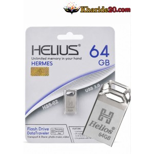 قیمت فلش 64گیگ USB3.0 HELIOS مدل APOLLO HSS-02 (گارانتی مادام العمر)