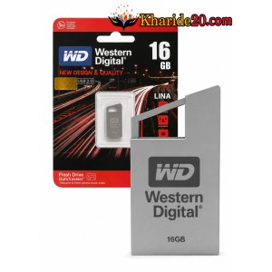خرید همکاری و عمده فلش 16 گیگ WESTERN DIGITAL مدل LINA (گارانتی مادام العمر)