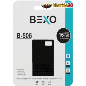 فلش 16 گیگ BEXO مدل B-506 Black با گارانتی دو ساله آواتک