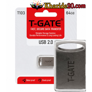 خرید عمده فلش مموری 64 گیگ T-GATE مدل T103