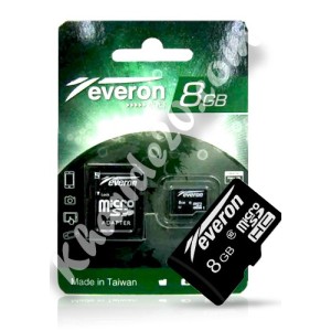 رم میکرو MICRO SD EVERON 8GB RETAIL 