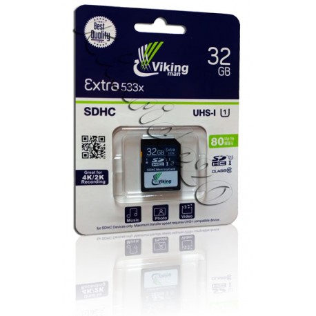 SDHC533X viking 32GB 80MB/s