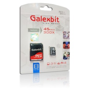 رم میکرو تک رنگ پکدار Galexbit 8GB