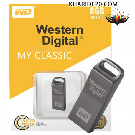 فلش 8GB Western Digital MY CLASSIC  | , نمایندگی وسترن دیجیتال , پخش محصولات وسترن دیجیتال , پخش Western Digital