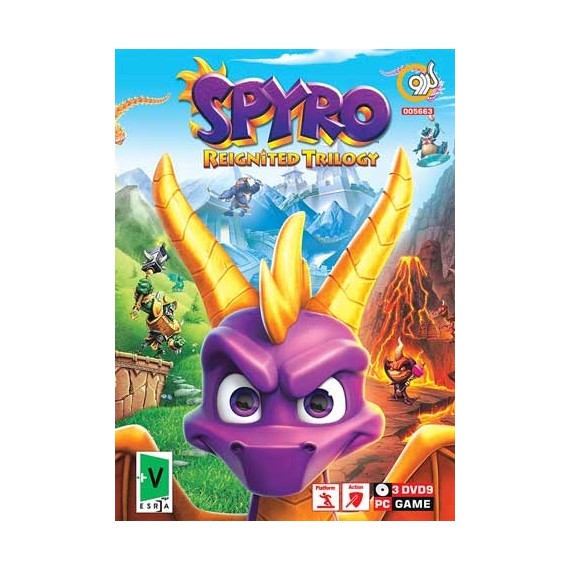 بازی کامپیوتری اسپایرو Spyro Reignited Trilogy
